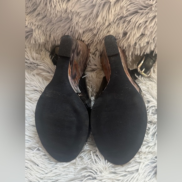 Zinc open toe graffiti wedge - Picture 5 of 7